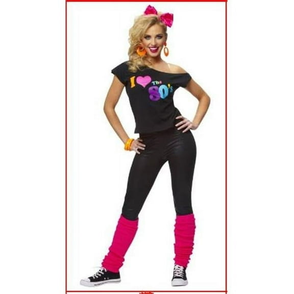 Shirt I Love The 80's- Medium - Large