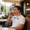 thumbnail image 6 of Neck-Worn Fan, USB Rechargeable, Hands-Free Design, Stepless Speed Adjustable, Portable Neck Fan for Outdoor, Travel, Shopping, Cool and Quiet Airflow, Lightweight, Rechargeable 1800mAh Battery, 6 of 6