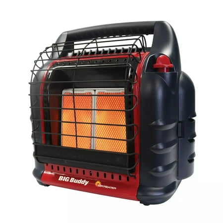 Portable Radiant Big Buddy Heater with Hose and Adapter