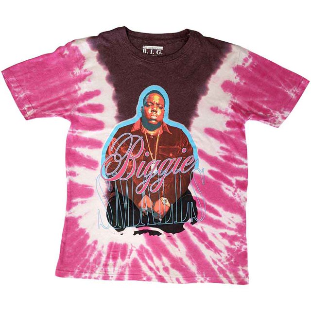 Biggie Smalls Unisex T-Shirt Neon Glow (Wash Collection)