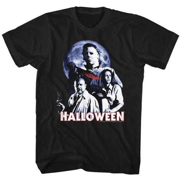 Halloween Ensemble Black Adult T-Shirt
