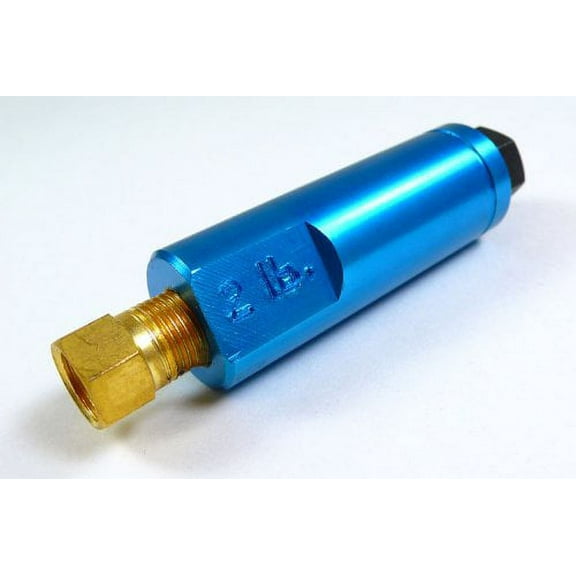Racing Power Co. R4513 RACING POWER CO-PACKAGED UNIVERSAL RESIDUAL CHECK VALVE 2 LBS BLUE
