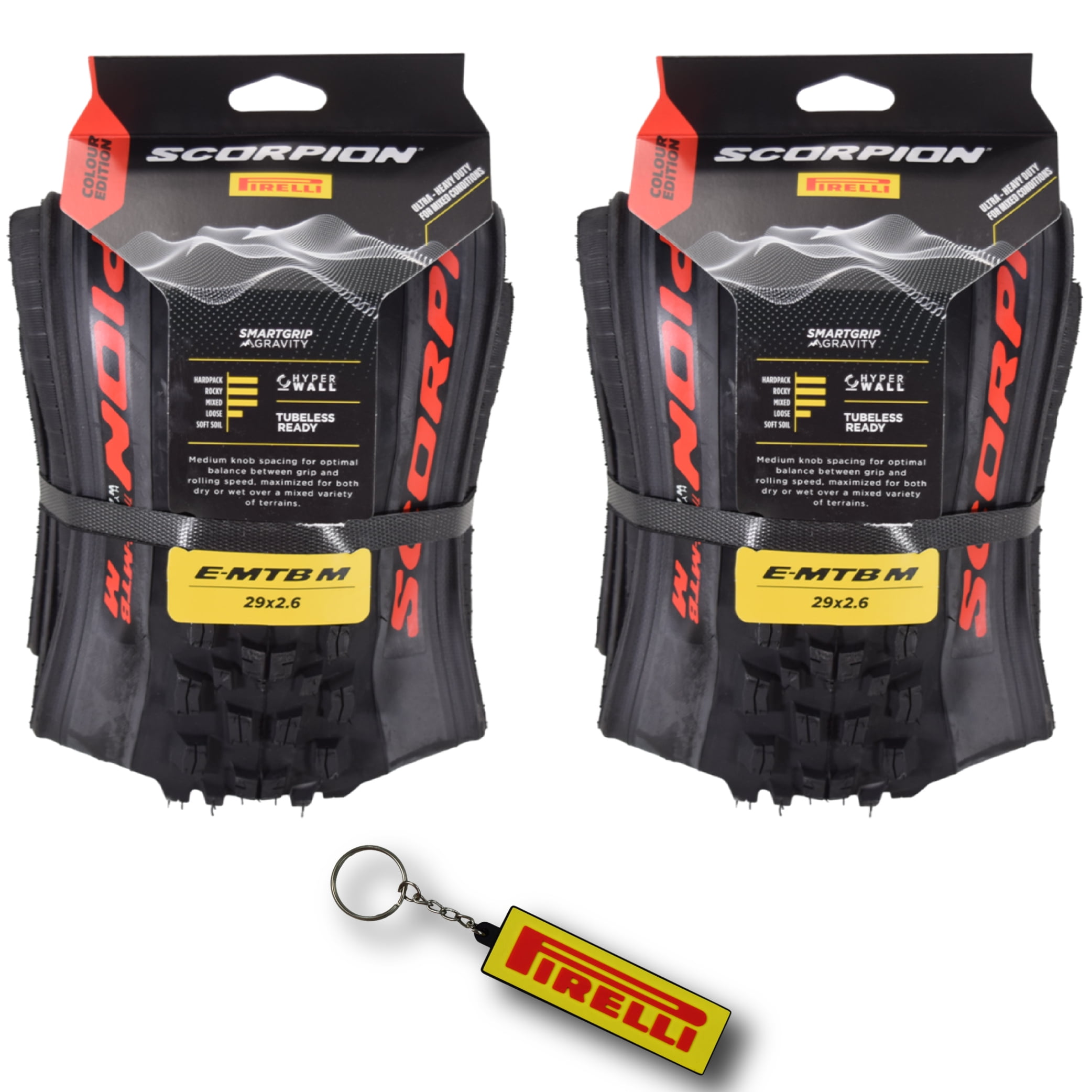 Pirelli Scorpion XC M 29x2.4 Orange Color Edition Tubeless