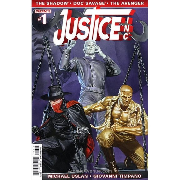 Justice Inc. (Dynamite) #1 VF ; Dynamite Comic Book