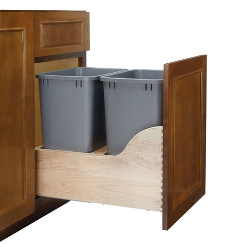 RevAShelf Double Pull out Trash Can