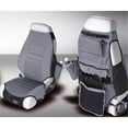 thumbnail image 4 of Rugged Ridge by RealTruck Seat Protectors for Jeep CJ/Wrangler YJ | UV Treated Poly Cotton Fabric, Gray | 13235.09 | Compatible with 1976-2006 Jeep CJ & Wrangler, 4 of 8