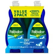 Palmolive Ultra Oxy Liquid Dish Soap, Power Degreaser, 20 fl oz Bottle (2 Pack)