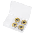 thumbnail image 1 of Unique Bargains 608-2RS Roulements à Billes ABEC-7 Jaunes pour Planche à Roulettes Patins à Roues Alignées 8 Pack, 1 of 5