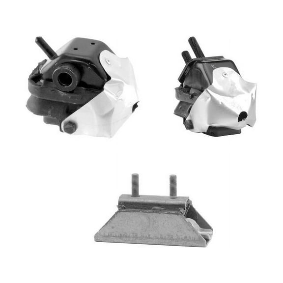 Engine Mount Kit - 3-Piece - Compatible with 2005 - 2008 Ford F-150 2006 2007