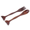 thumbnail image 4 of Wooden Spoons, Light Long Handle Mixing Wooden Spoons Heat Resistant Easily Grasp For Gifts For Home For Cook ANGGREK AH1214, 4 of 8