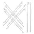thumbnail image 4 of KALLORY 10 Pcs Party Carrying Pole Accessories 26.50X1.70X1.00CM White, 4 of 8