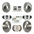 thumbnail image 1 of Transit Auto Front Rear Disc Brake Rotors Ceramic Pads and Drum Kit (9Pc) for Car 2013-2014 Chevrolet Sonic RS K8T-102912, 1 of 11