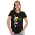 thumbnail image 4 of XOMG POP Neon Logo Kinley Cartoon Women's T Shirt Ladies Tee Brisco Brands S, 4 of 5