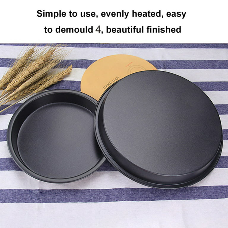 8Inch Pizza Tray Non Stick Oven Round Pizza Pan Baking Tray Tool Plate