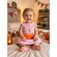 thumbnail image 4 of Miaouyo Toddler Girl Halloween Corduroy Dress with Bow Embroidered Sleeveless Dress, 4 of 9