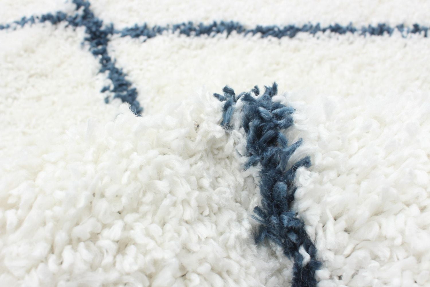 ECARPET Super Soft for Living Room & Bedroom Grammercy Willow Cream Shag