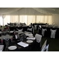 thumbnail image 5 of Mountclear Disposable Plastic Tablecloths for Parties [Pack of 12] 54x108 Rectangle Table Cover for Indoor & Outdoor Tables- Waterproof Tablecloth for Birthdays, Weddings, Parties [Black], 5 of 7