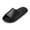 Black, variant on ibiyuan Outdoor Slippers for Women Non Cloud Slides for Women Breathable Shower Shoes Men Rubber Sole for Bedroom Shower Travel Home Casual Wear