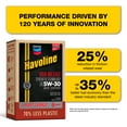 thumbnail image 4 of Chevron Havoline High Mileage Synthetic Technology Motor Oil 5W-30, 6 Quart Smart Change Box, 4 of 13