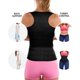 thumbnail image 3 of Chaleco de entrenamiento de cintura para mujer, corsé delgado, camiseta sin mangas de neopreno para Sauna, camiseta moldeadora de cuerpo con cremallera para pérdida de peso Vhermosa Chalecos Reflejantes, 3 of 7
