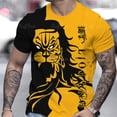 thumbnail image 3 of Camiseta para hombre Taylors Swift 3d Lion Head Printed Men Top Summer Short Sleeve Oversize Ropa para hombre Street Vacation Camiseta, 3 of 4