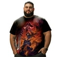 thumbnail image 1 of playera grande y alto para hombre big and tall men t shirt camisas playeras manga corta 3XLT 3DTS10053, 1 of 7