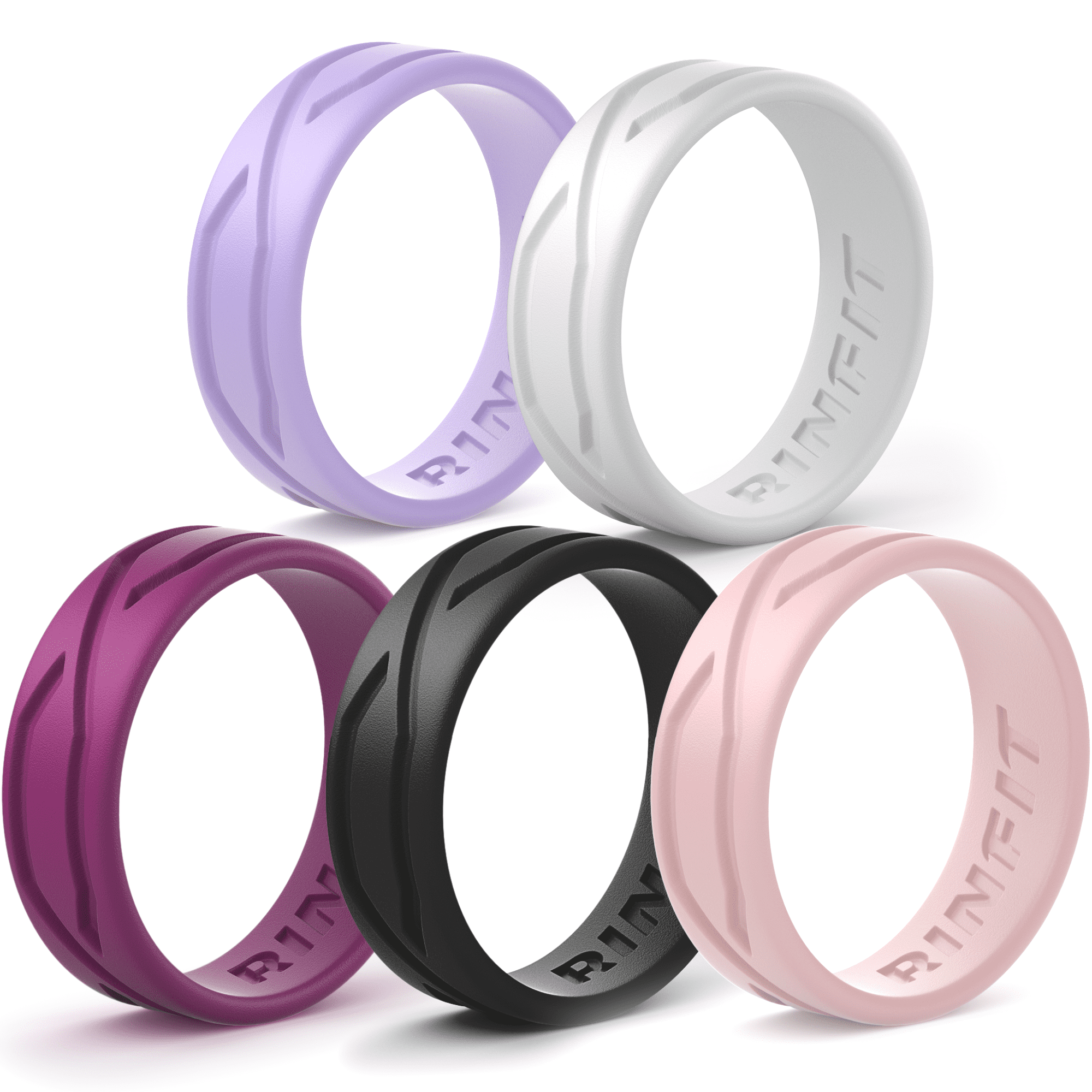 Pro-Athletic Ring & Kauai Elegance Rings Collection Silicone Wedding Ring for Women from The Latest Artist Design Innovations to Leading-Edge Comfort KAUAI Leading Brand 