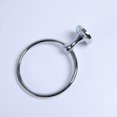 thumbnail image 2 of Basics Modern Towel Ring, Chrome, 2 of 4