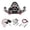 Titanium color, variant on Yokua RC Front Bumper with Winch, Light, Hook for Climbing Crawlers Metal Parts