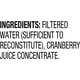 image 4 of R.W. Knudsen Family Just Cranberry Juice, 32-Fluid Ounce (Packaging May Vary)