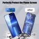 thumbnail image 3 of NNBILI 2-4 Uds 9D Protector de pantalla para iPhone 16 15 14 13 12 11 Pro Max vidrio Protector para iPhone 16e cubierta completa vidrio templado, 3 of 5
