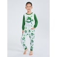 thumbnail image 6 of DuAnyozu Family Matching Pajamas Christmas Sleepwear Long Sleeve Sleep Shirt with Plaid Pants Soft Loungewear Pjs Set S-XXL, 6 of 9