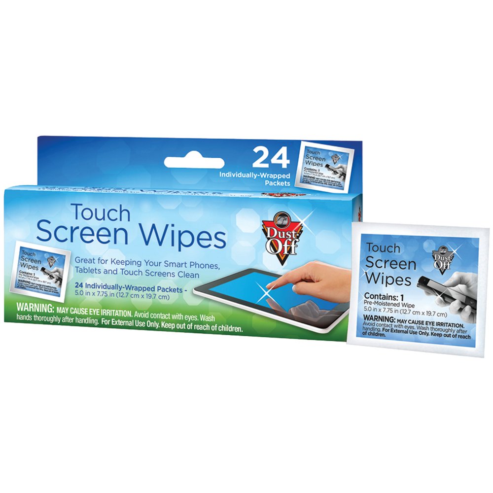 DustOff DCW Touchscreen Wipes (24ct)