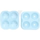 thumbnail image 1 of Molde para hacer bolas de hielo, bandeja redonda de silicona con 4 orificios y embudo con tapa, herramientas de bricolaje hechas a mano, 1 of 8