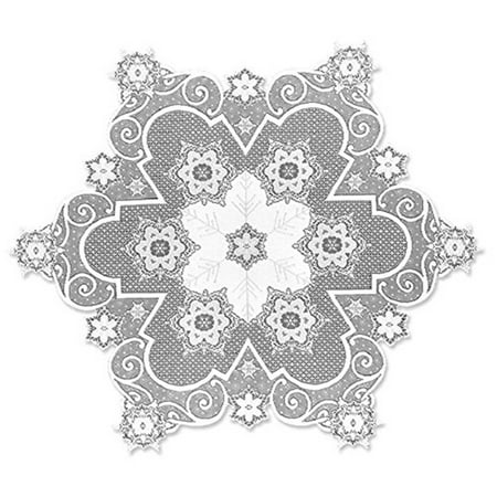 

Snowflake 47 Round Topper