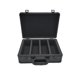 thumbnail image 1 of Caja de almacenamiento de tarjetas clasificadas, caja de almacenamiento de tarjetas coleccionables, resistente, liviana, estuche de transporte de losa 4 ranuras para tarjetas, 1 of 10