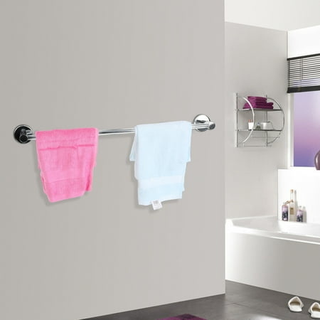 Sonew Bathroom Towel Rack Towel Bar Rack Rail Stainless Steel Bath