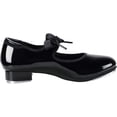 thumbnail image 4 of Unisex PU Leather/Patent Ribbon Tie Tap Shoe Dance Shoes for Women Dance Shoes, 4 of 7