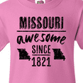 thumbnail image 4 of Inktastic Missouri Awesome Since 1821 Youth T-Shirt, 4 of 5