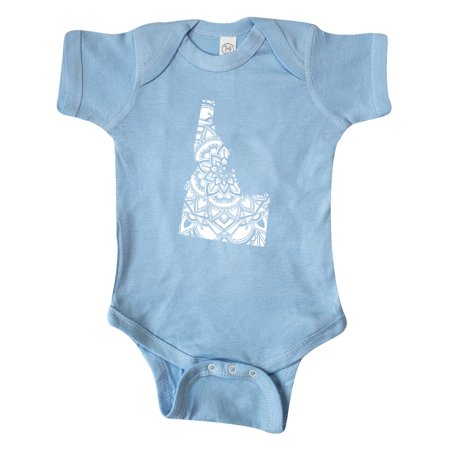 

Inktastic Idaho Silhouette Mandala Gift Baby Boy or Baby Girl Bodysuit