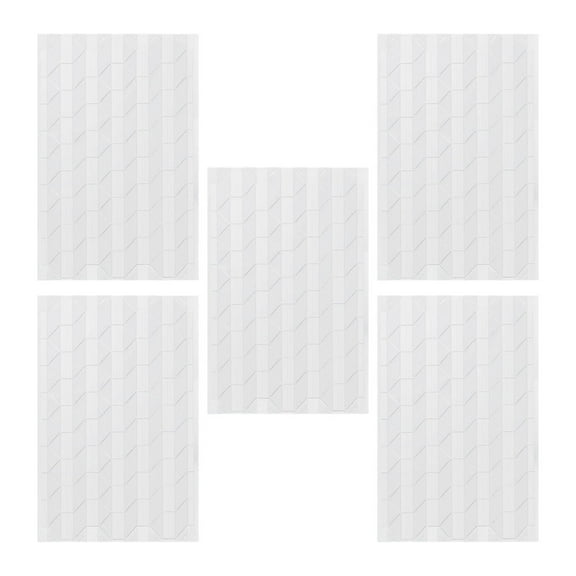 WORGEOUS 5 Sheets Book Corner Protectors Photo Corner Stickers Student 14.80X10.30X0.20CM