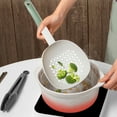 thumbnail image 3 of Leaky Draining Spoons Set for Kitchen Use with Ravioli, Pasta, or Blanching, Durable Plastic Material, Easy Handling, and Multipurpose Function in Two-Pack, 3 of 7