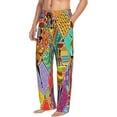 thumbnail image 2 of Disketp Dancing African Womans Men'S Pajama Pants - Ultra Soft Fleece Sleep And Lounge Pants (Size: S-Xxl), 2 of 9