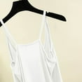 thumbnail image 5 of Ohufall Summer Plus Size Camisole Tops for Women Fashion Casual Solid Color Loose Spaghetti Strap Sleeveless Tank Tops, 5 of 6