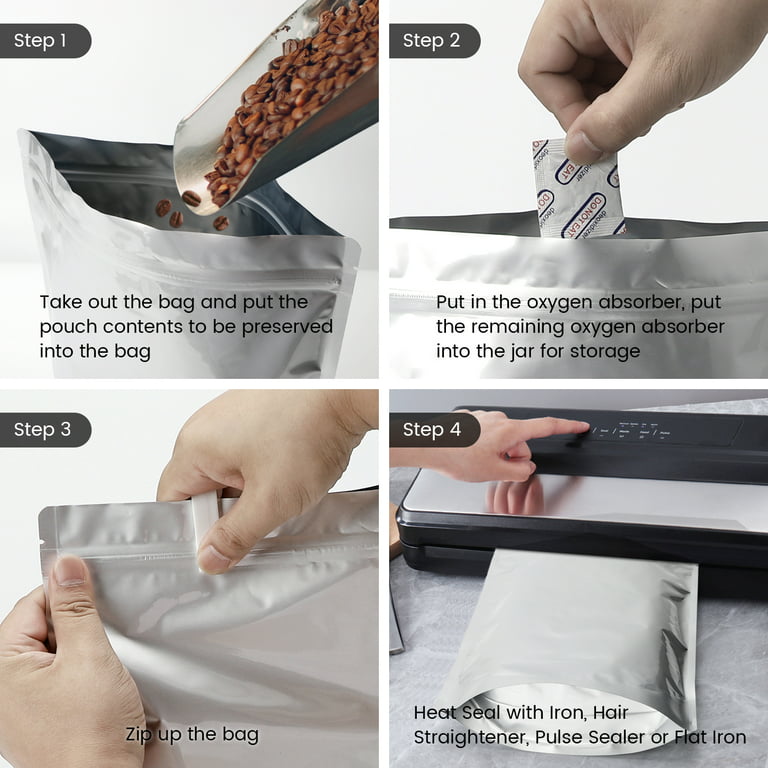 Zip Lock Bags - For Food & Non-Food Items