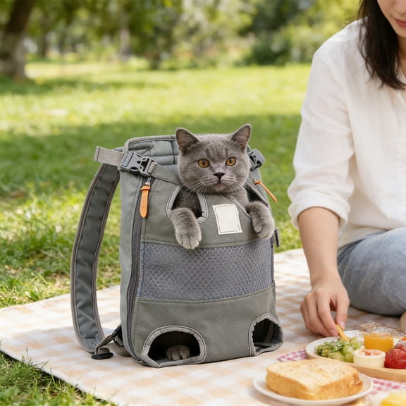 AuroraX Cat Carrier Backpack Bubble Backpack,Foldable Hiking Small Medium Dog Backpack Carrier Travel Backpack Travel Backpack