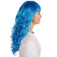 thumbnail image 4 of HPO Women's Joker Girl Wigs Collection | Long Curly Party Ready Fancy Cosplay Halloween Wigs | Premium Breathable Capless Cap, 4 of 8