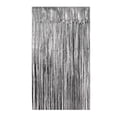 thumbnail image 2 of Tnobhg 275X75CM Tassel Table Skirt Party Dessert Counter Table Decoration Solid Color Metallic Foil Rectangle Table Skirt for Wedding Banquet Disco Birthday Party Supplies, 2 of 8