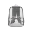 thumbnail image 2 of Clear Backpack PVC 41cm, Large Capacity Security Friendly for Concert Games, Multi Compartment A4 Laptop Fit, Waterproof Easy Clean and Student Travel Commute Versatile, 2 of 6