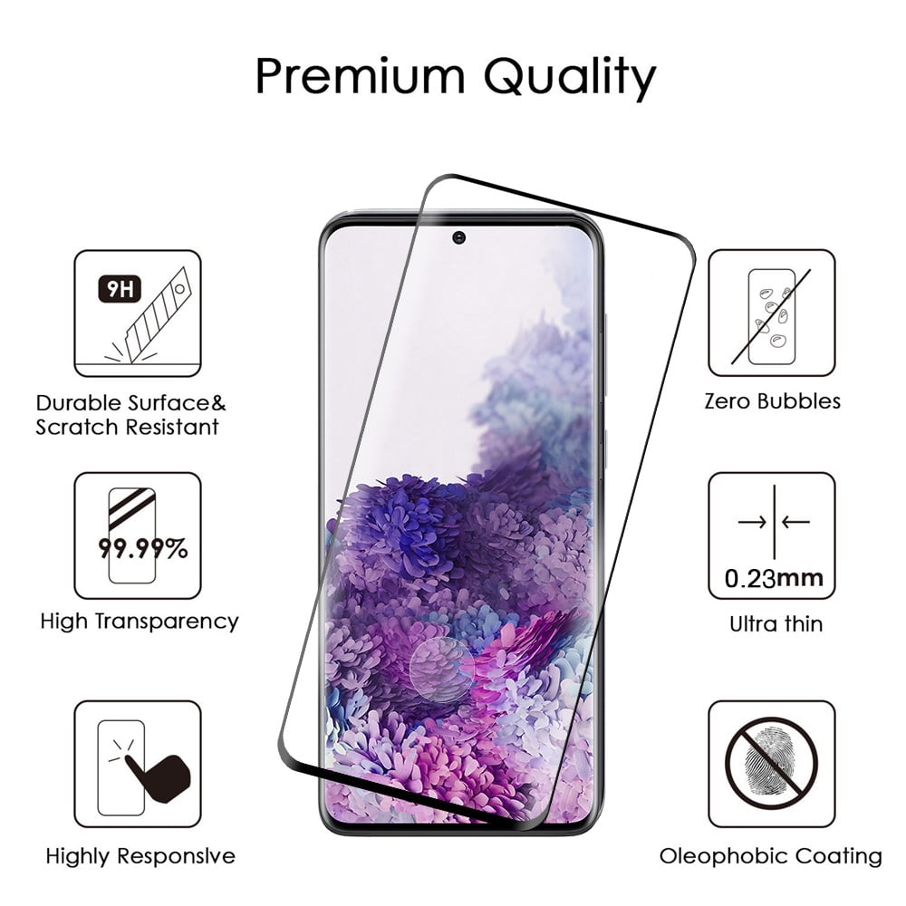 Samsung Galaxy S21 Ultra (6.8") Tempered Glass Screen Protector Support